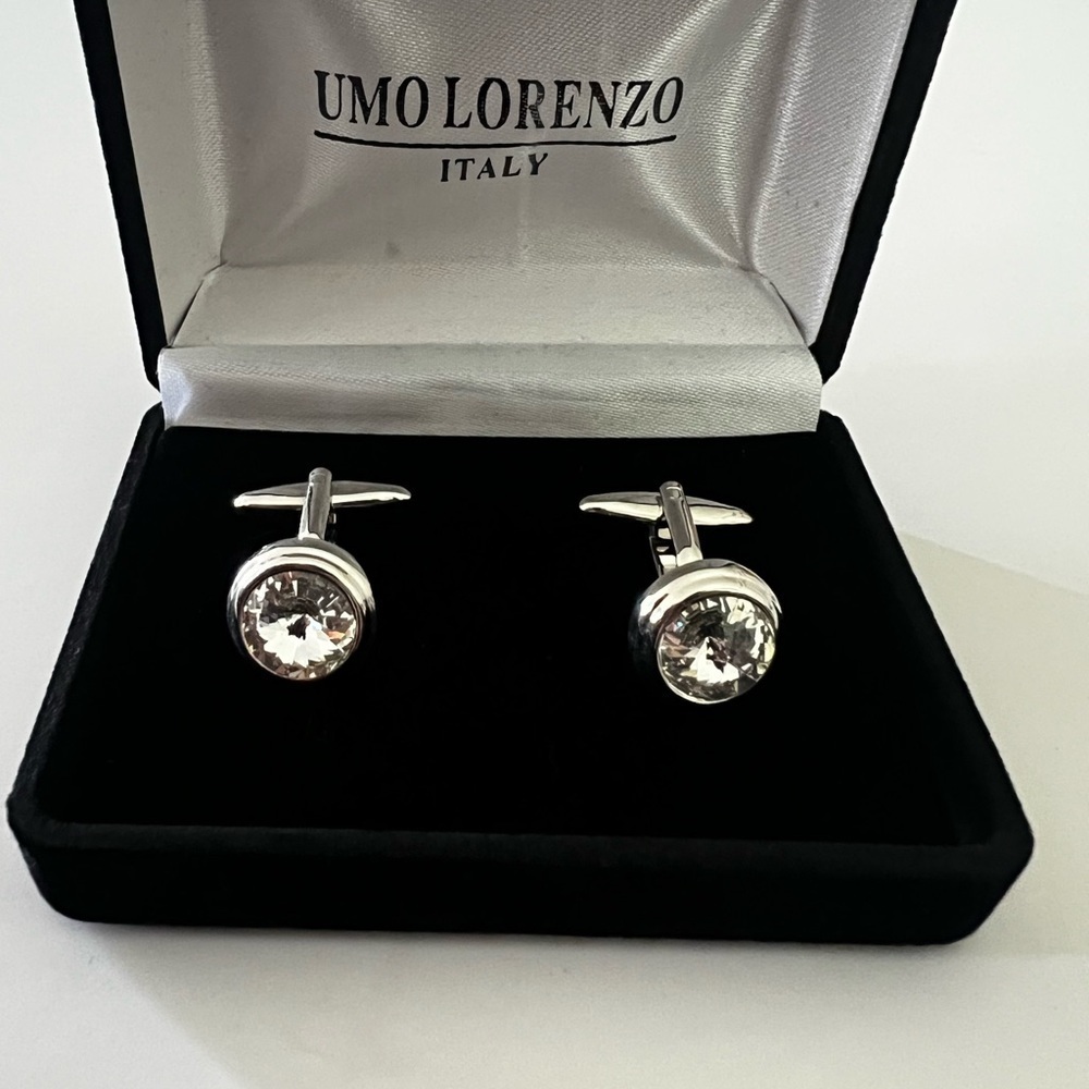 UMO Lorenzo ITALY Silver Cufflinks